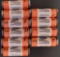 2002 PD Tennessee, 2023PD Illinois & Maine, 2004 PD Florida & Texas Uncirculated State Quarter rolls