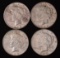 1922D, 1923S, 1925S & 1935 Peace Silver dollar (4 pieces total).