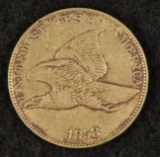 1858LL Flying Eagle cent.