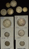 $2.75 face value in US 90% Silver Barber dimes, quarters, and half-dollars.