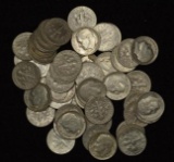 $5.00 face value in US 90% Silver Roosevelt dimes.
