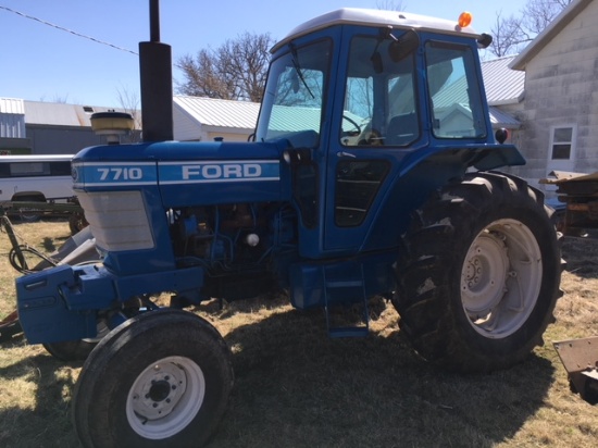Ford 7710 C315 diesel tractor