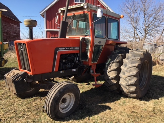 1984 Allis Chalmers 6080 diesel tractor