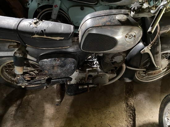 1960s Honda Dream 305 Motorcycle  Project