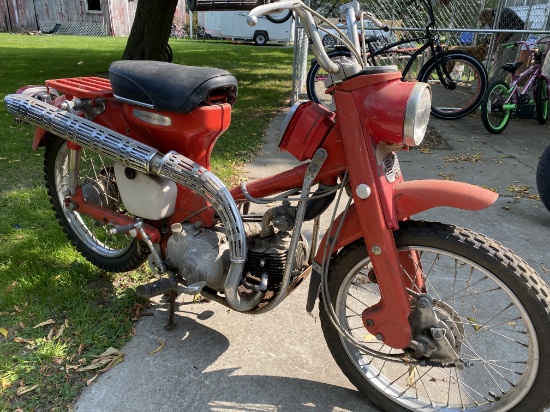 1965 Honda 90 cc Motorcycle