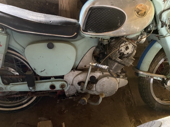 1960's Honda Dream 305 Motorcycle Project