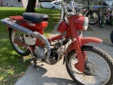 1965 Honda 90 cc Motorcycle