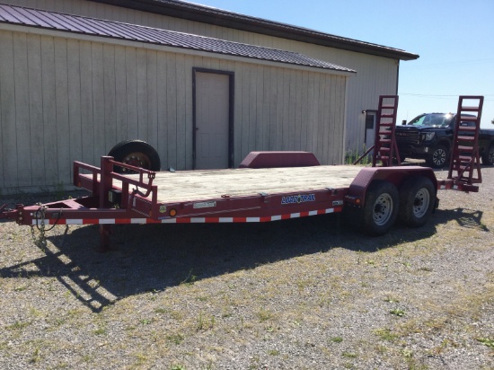 Load Trail tandem axle implement trailer