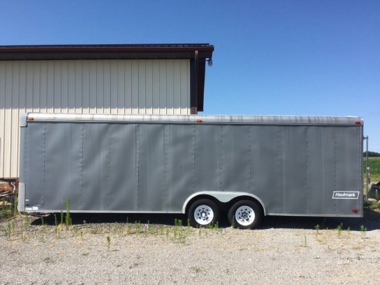Haulmark 24' tandem axle enclosed trailer