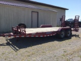Load Trail tandem axle implement trailer