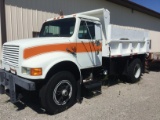IH 4900 single axle dump truck