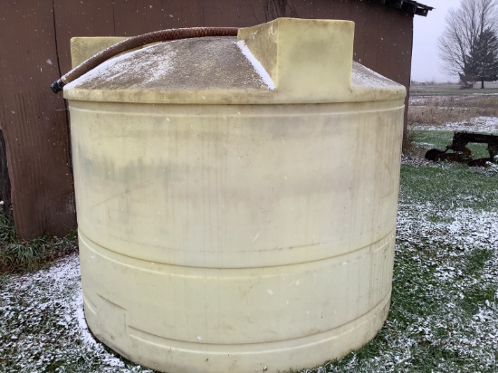 Poly water tank