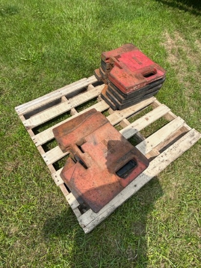 (9) IH Suitcase Weights