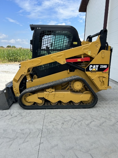 2016 Caterpillar 259D Track Loader Erops