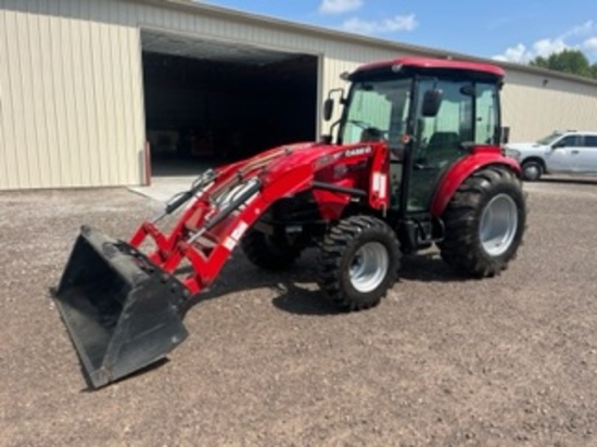 2016 Case IH 40c Utility Tractor/loader/cab