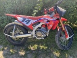 2022 Honda CRF 450 dirt bike