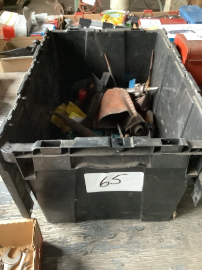 Container Full Of Misc. Tools