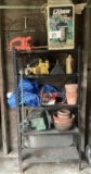 Shelf w/Garden Gear