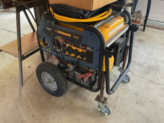 Firman T07571 7500 watt tri-fuel port. generatoR
