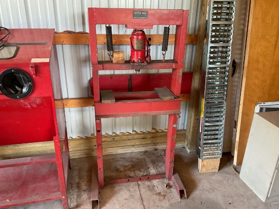 Kustom MFG 20-ton H-frame press