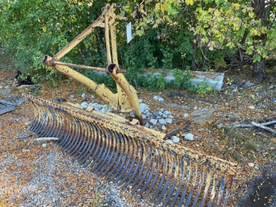 8' HD Landscape Rake