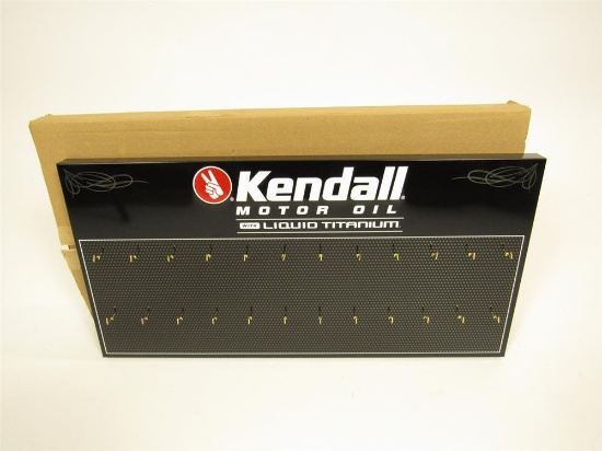 NOS Kendall Motor Oil service department key control tin sign. Great for use or display.