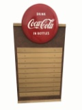 Unusual circa late 1940s Coca-Cola Kay Display diner menu board.