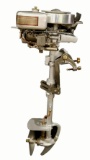 Noteworthy all-original 1936 Johnson Sea Horse outboard motor. Presents strongly unrestored.