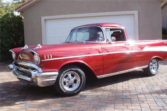 1957 CHEVROLET BEL AIR CUSTOM PICKUP