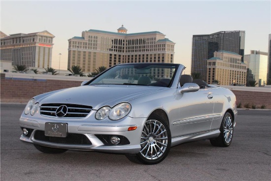 2007 MERCEDES-BENZ CLK550 CONVERTIBLE