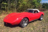 1974 CHEVROLET CORVETTE 327/350 CONVERTIBLE