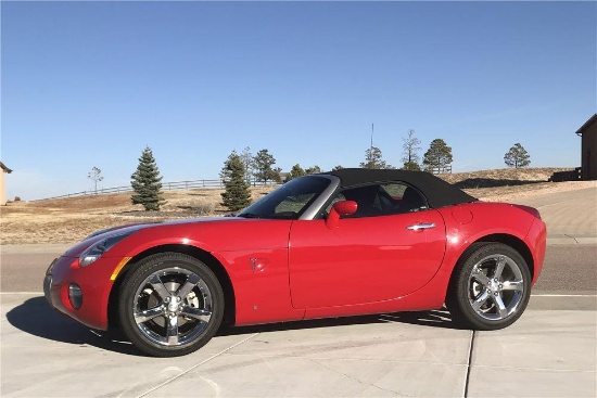 2007 PONTIAC SOLSTICE CONVERTIBLE