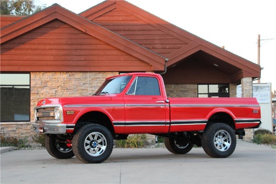 1970 CHEVROLET K-20 CUSTOM 4X4 PICKUP