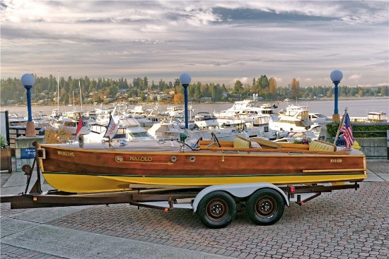 1951 TERCO CUSTOM BOAT TRAILER