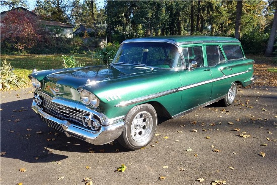 1958 CHEVROLET NOMAD CUSTOM STATION WAGON