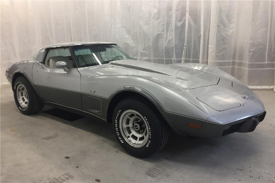 1978 CHEVROLET CORVETTE SILVER ANNIVERSARY COUPE