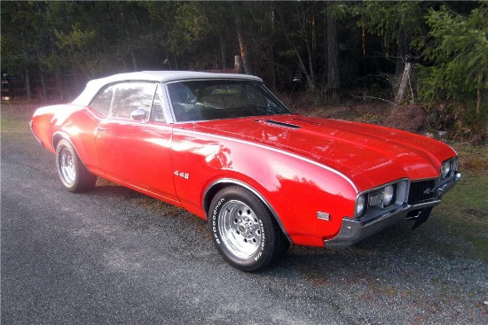 1968 OLDSMOBILE 442 CONVERTIBLE