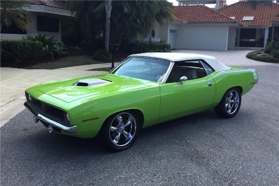 1970 PLYMOUTH HEMI CUDA CONVERTIBLE RE-CREATION