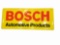 NOS vintage Bosch Automotive Products single-sided embossed tin automotive garage sign.