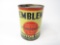 1930s Emblem Motor Oil one-quart metal tin.