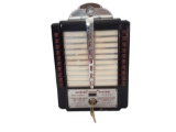Circa 1940s Seeburg coin-operated diner booth jukebox wall box with 20 selections.