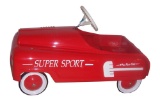 Fast looking restored 1956 Super Sport pedal car by AMF.