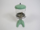 Scarce 1940s-50s Hamilton Beach soda fountain porcelain-coated malt mix dispenser with glass cylinde