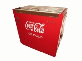 1950s Coca-Cola restored Ideal service station bottle cooler.