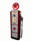 Exceptional 1940s-50s Texaco service station Wayne #70 restored service station gas pump.