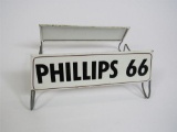 1960s Phillips 66 Tires service station metal tire display sign.