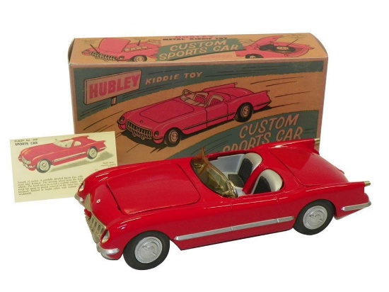 1953-1955 Corvette model car by Hubley Toys.