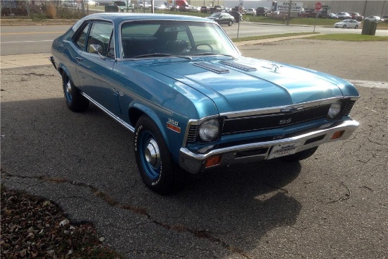 1972 CHEVROLET NOVA CUSTOM COUPE