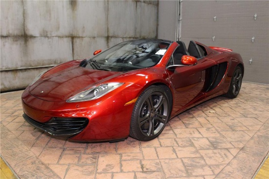 2013 MCLAREN MP4-12C CONVERTIBLE