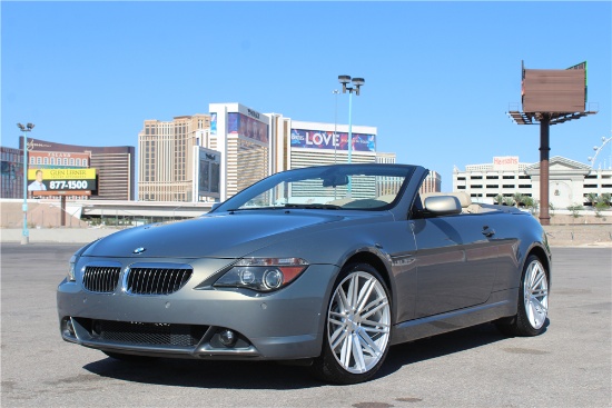 2005 BMW 645CI CONVERTIBLE